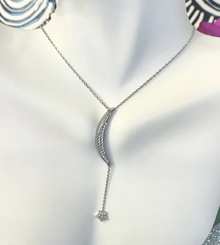Necklaces SophiaRene Boutique Sterling Silver Wishing On A Star Necklace