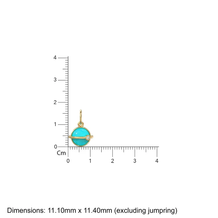 PreStyled Sets Jalvi Co Saturn Turquoise Cabochon 14k Gold Charm Sleeping Beauty Blue Gemstone Diamond Gold Pendant 14k Solid Yellow Gold Jewelry Making Finding PreStyled Sets Jalvi Co Saturn Turquoise Cabochon 14k Gold Charm Sleeping Beauty Blue Gemstone Diamond Gold Pendant 14k Solid Yellow Gold Jewelry Making Finding