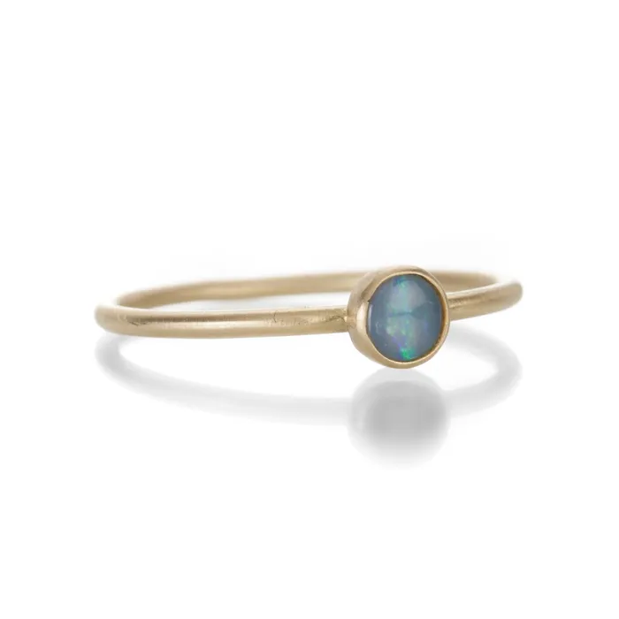Rings Gabriella Kiss Small Round Opal Ring