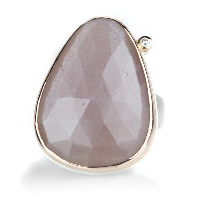 Rings Jamie Joseph Peach Moonstone Ring