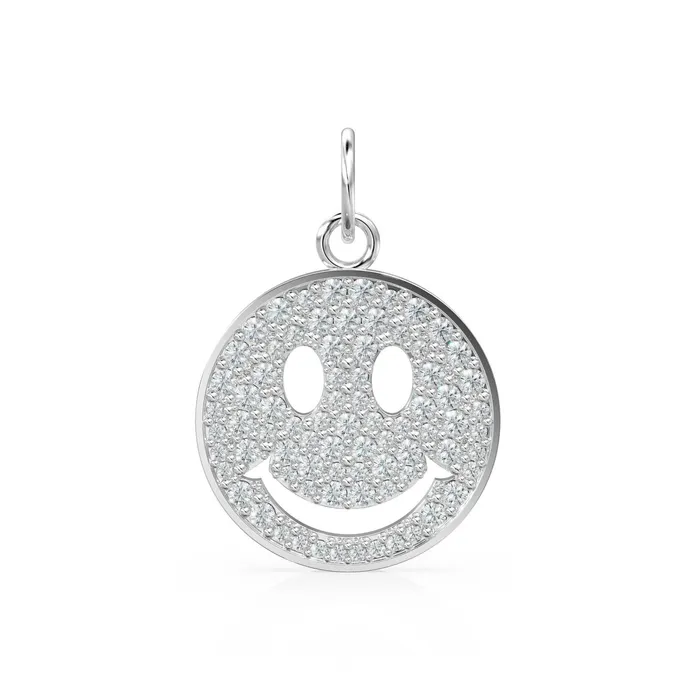 Smiling Face Smiley 18k Solid Gold Charm 14k 18k Solid Gold Charm Pendant Diamond Pendant Emoji Smiling Face Connector Gift for her Jalvi Co PreStyled Sets Smiling Face Smiley 18k Solid Gold Charm 14k 18k Solid Gold Charm Pendant Diamond Pendant Emoji Smiling Face Connector Gift for her Jalvi Co PreStyled Sets