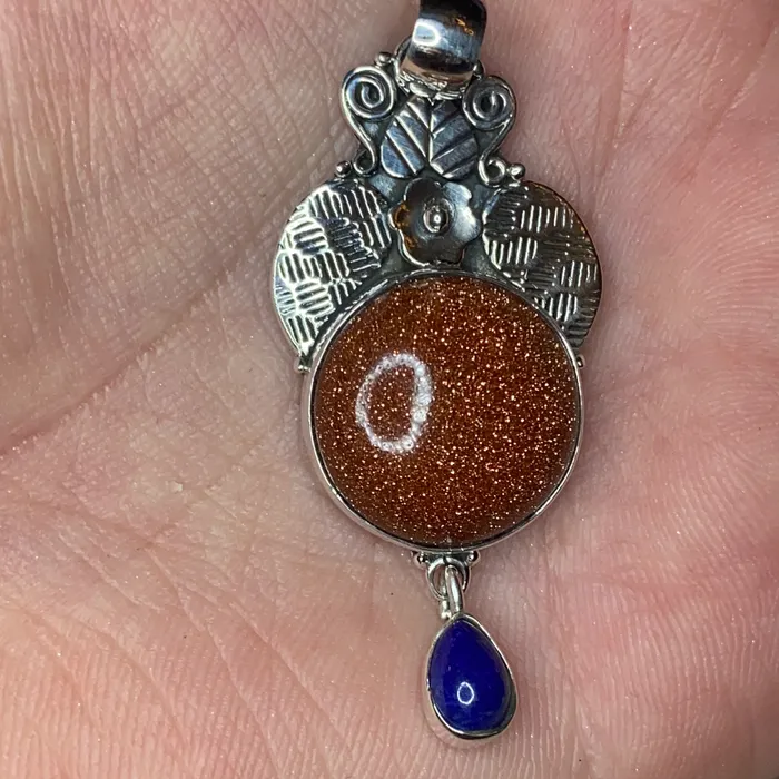 Sterling Silver Angel Wing Pendant Sunstone Sophiareneboutique Necklaces