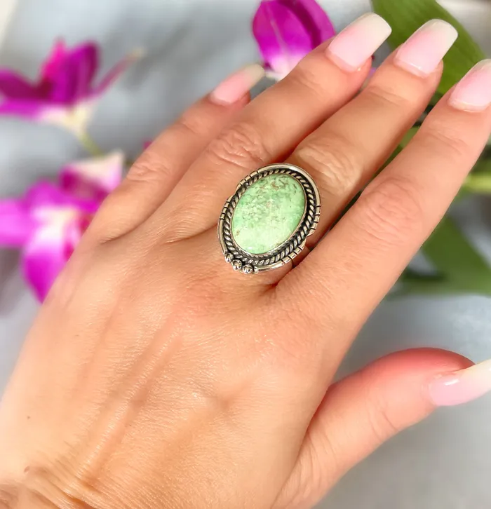 Sterling Silver Varacite Artisan Ring Sophiareneboutiquecom Rings