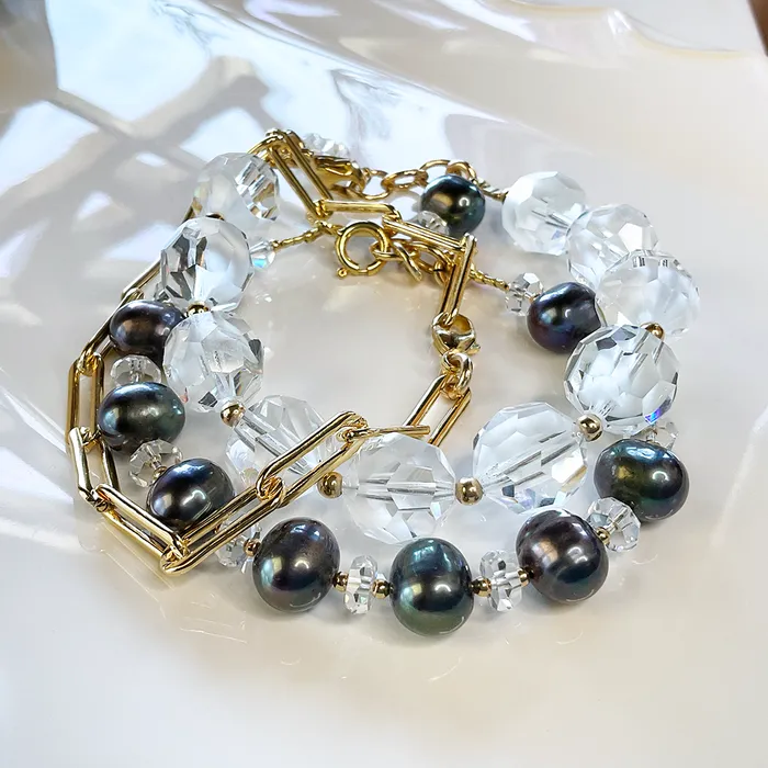 15mm 14KTGF Paperclip Chain Bracelet Elisa Ilana Bracelets 15mm 14KTGF Paperclip Chain Bracelet Elisa Ilana Bracelets