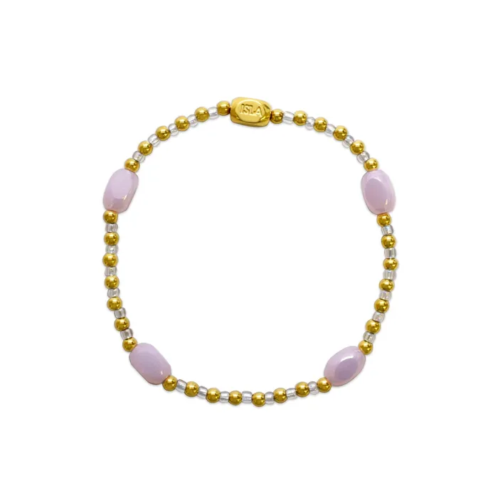 Bracelets Isla 247 Stretch Pop of Color Here There Everywhere Pastel Pink Bracelet Bracelets Isla 247 Stretch Pop of Color Here There Everywhere Pastel Pink Bracelet