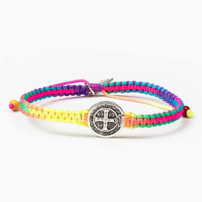 Bracelets My Saint My Hero New Day Rainbow Blessing Bracelet