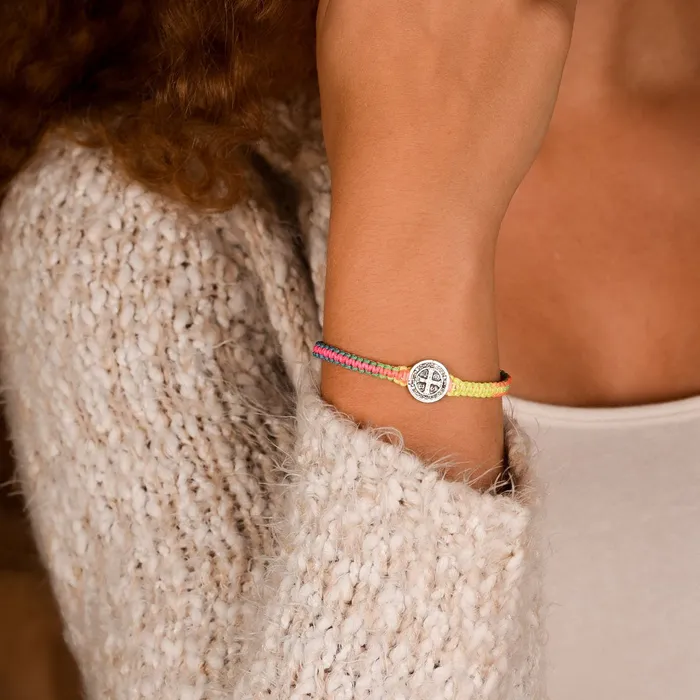 Bracelets My Saint My Hero New Day Rainbow Blessing Bracelet
