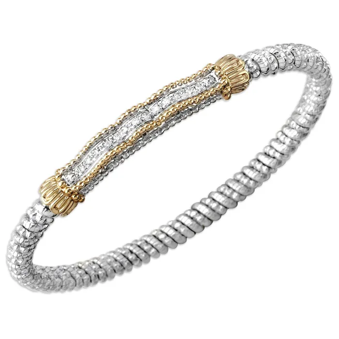 Bracelets Vahan Jewelry Wavy Bar Diamond Bracelet340540