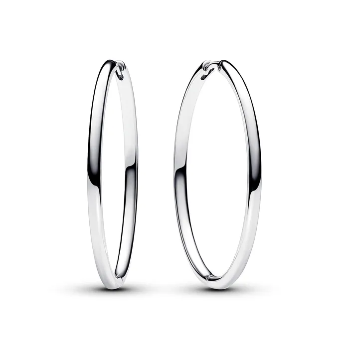 Earrings Pandora Moments 40 mm Charm Hoop Earrings Pandora