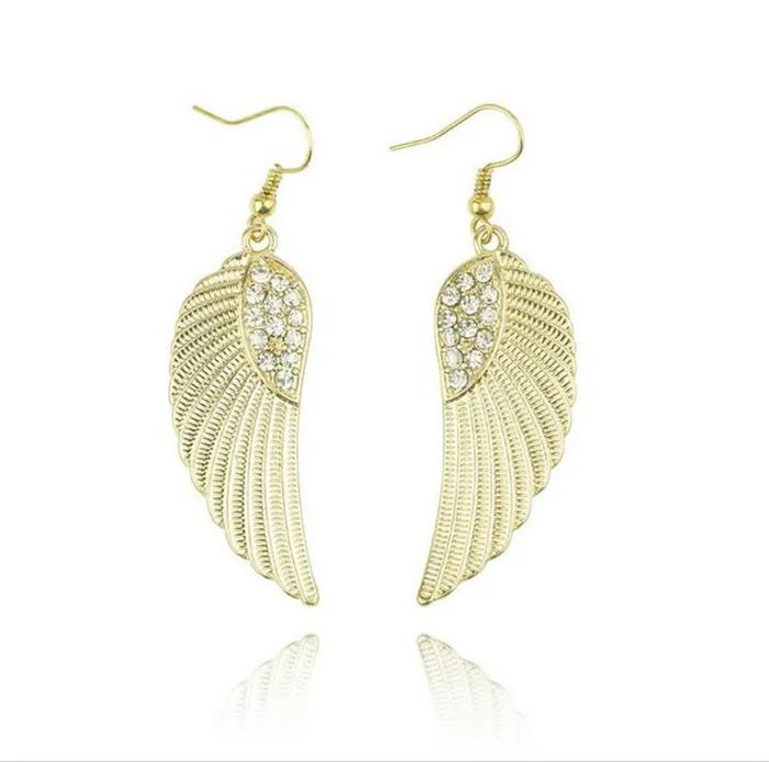Earrings sparklingselections Dangle Long Earrings With Top Quality Big Wing For Women Earrings sparklingselections Dangle Long Earrings With Top Quality Big Wing For Women