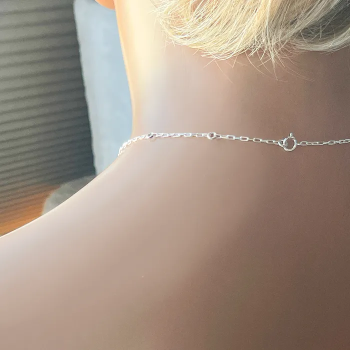 Engraved Heart Pendant on Chain Necklace Elisa Ilana Necklaces Engraved Heart Pendant on Chain Necklace Elisa Ilana Necklaces