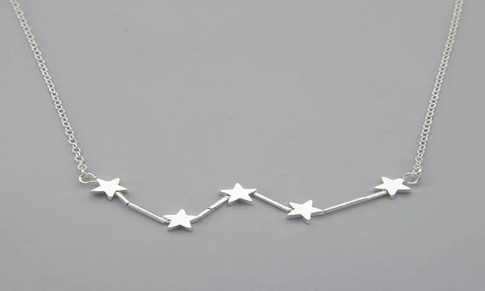 Fashion Pentagram Stars Pendant Short Chain Necklace Sparkling Selection Necklaces Fashion Pentagram Stars Pendant Short Chain Necklace Sparkling Selection Necklaces