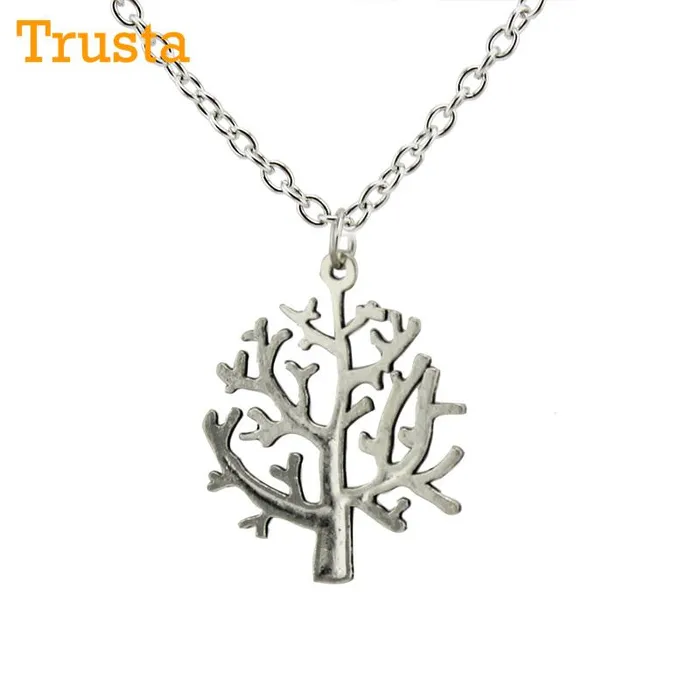 Fashion Vintage Silver Tone Tree Pendant Necklace sparklingselections Necklaces Fashion Vintage Silver Tone Tree Pendant Necklace sparklingselections Necklaces