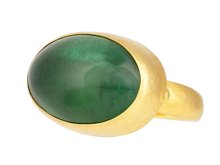 GG GOLD OOAK Rings GURHAN Rune Gold Tourmaline Cocktail Ring 26x16mm Oval GG GOLD OOAK Rings GURHAN Rune Gold Tourmaline Cocktail Ring 26x16mm Oval