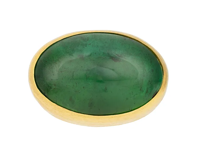 GG GOLD OOAK Rings GURHAN Rune Gold Tourmaline Cocktail Ring 26x16mm Oval