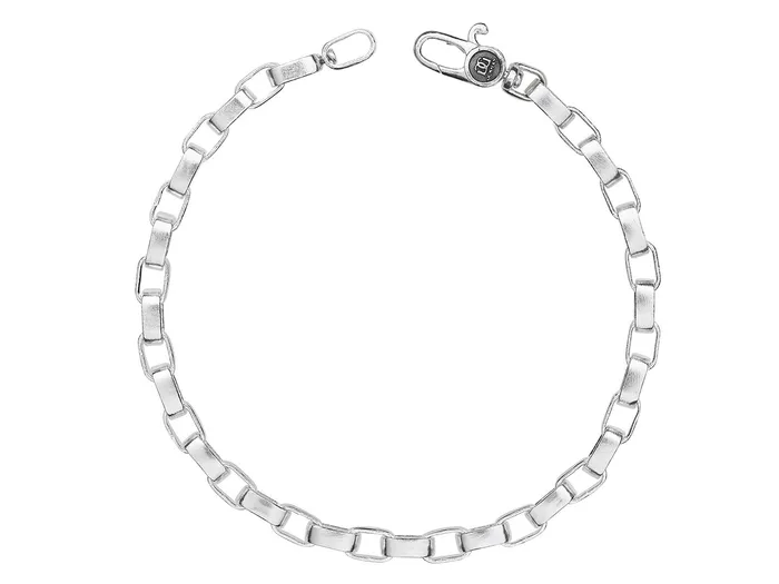 GURHAN Mens Sterling Silver Chain Link Bracelet Oval Links GG SILVER NEW Bracelets GURHAN Mens Sterling Silver Chain Link Bracelet Oval Links GG SILVER NEW Bracelets