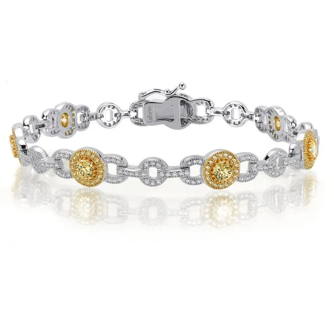 Lafonn Bracelets Elegant Canary Yellow Bracelet