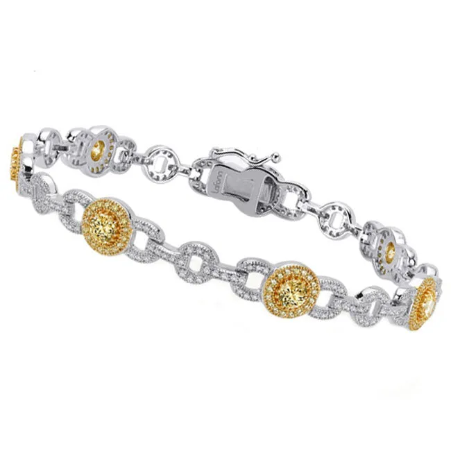 Lafonn Bracelets Elegant Canary Yellow Bracelet