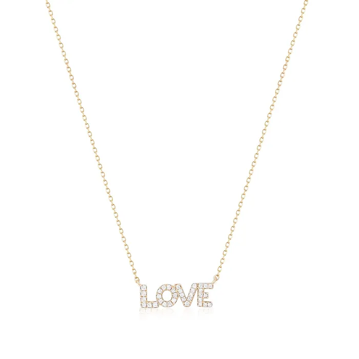 Love Diamond Necklace Aurelie Gi Necklaces