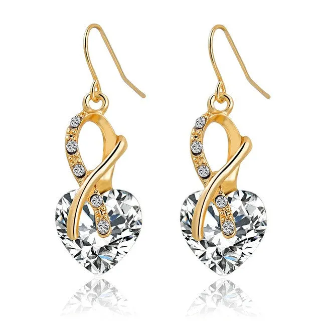 Luxury AAA Cubic Zirconia Earrings for Women sparklingselections Earrings Luxury AAA Cubic Zirconia Earrings for Women sparklingselections Earrings