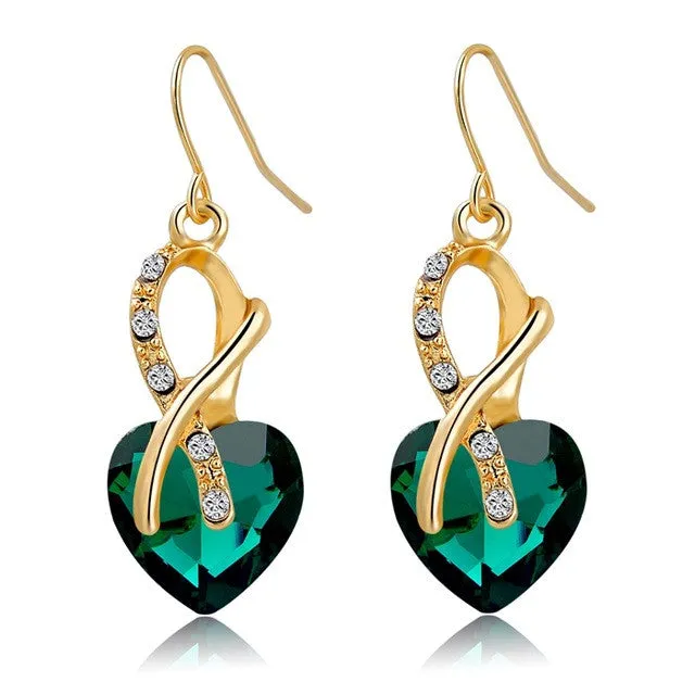 Luxury AAA Cubic Zirconia Earrings for Women sparklingselections Earrings Luxury AAA Cubic Zirconia Earrings for Women sparklingselections Earrings