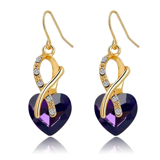Luxury AAA Cubic Zirconia Earrings for Women sparklingselections Earrings Luxury AAA Cubic Zirconia Earrings for Women sparklingselections Earrings