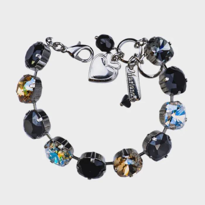 Mariana Bracelets Cushion Cut Bracelet in Black Orchid Mariana Bracelets Cushion Cut Bracelet in Black Orchid