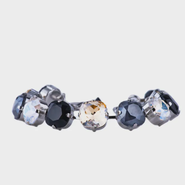 Mariana Bracelets Cushion Cut Bracelet in Black Orchid Mariana Bracelets Cushion Cut Bracelet in Black Orchid