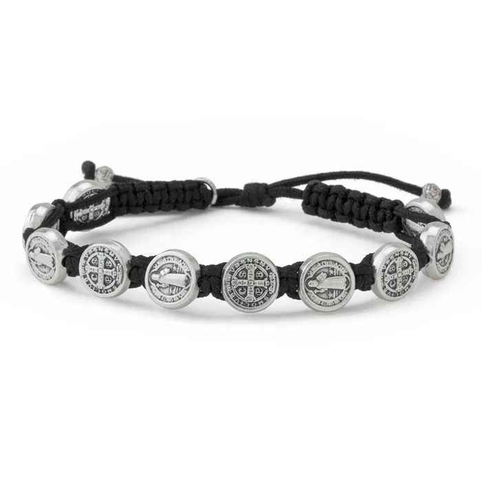 My Saint My Hero Bracelets Black Confirmation Blessing Bracelet