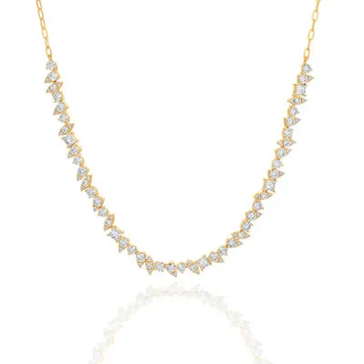 Necklaces Alev Jewelry Multi Shape Illusion Disorganized Necklace