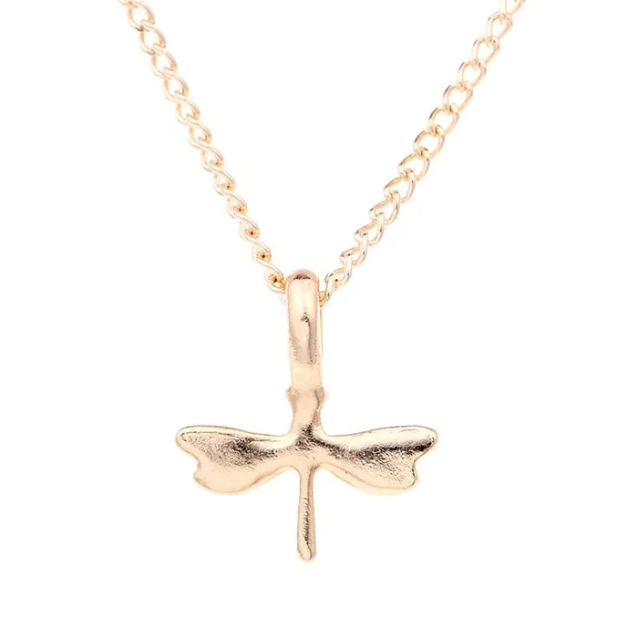 Necklaces sparklingselections Fashion Feminine Goldcolor Dragonfly Pendant Necklace Best Necklaces sparklingselections Fashion Feminine Goldcolor Dragonfly Pendant Necklace Best