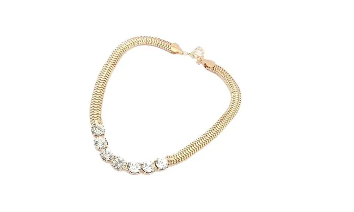 Necklaces sparklingselections Gold Thick Chain Street Snap Shiny Pendant Necklace Necklaces sparklingselections Gold Thick Chain Street Snap Shiny Pendant Necklace