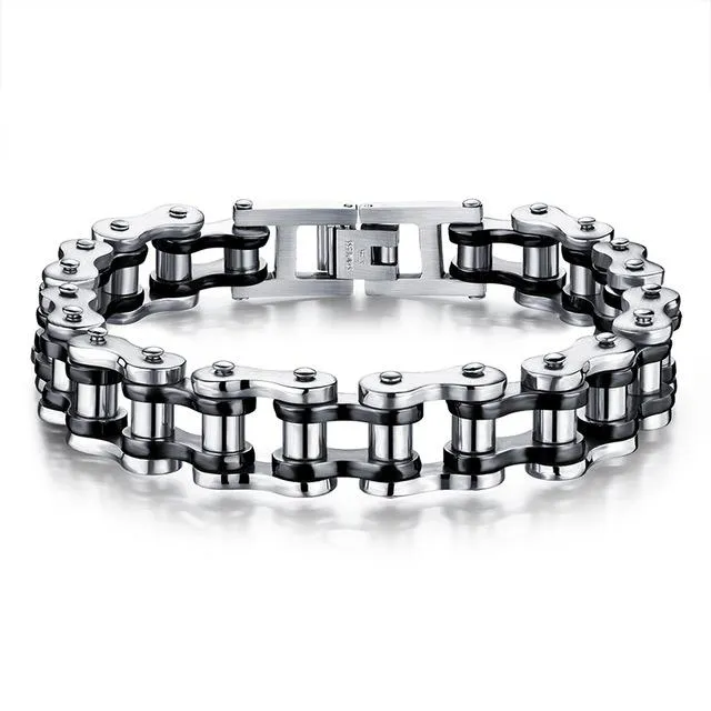 Necklaces sparklingselections Men Motorcycle Chain Bracelets