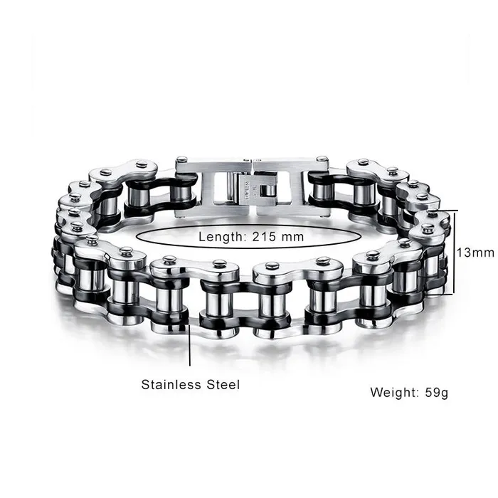 Necklaces sparklingselections Men Motorcycle Chain Bracelets Necklaces sparklingselections Men Motorcycle Chain Bracelets