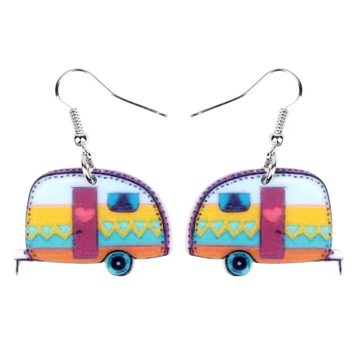 New Stylish Cartoon Camper Vans Dangle Drop Earrings sparklingselections Earrings New Stylish Cartoon Camper Vans Dangle Drop Earrings sparklingselections Earrings