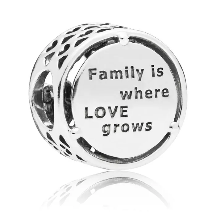 Pandora Charm Necklaces Pandora Family Roots Charm Pandora Charm Necklaces Pandora Family Roots Charm