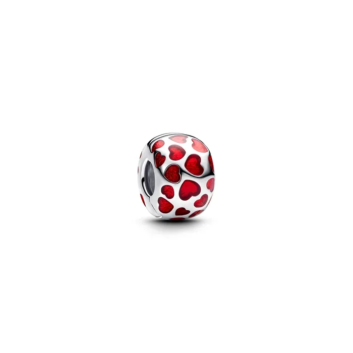 Pandora Hearts Round Clip Charm Pandora Charm Necklaces