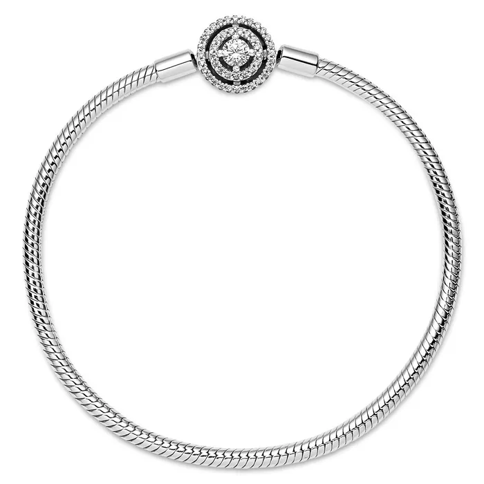 Pandora Moments Halo Snake Chain Bracelet Pandora Bracelets Pandora Moments Halo Snake Chain Bracelet Pandora Bracelets