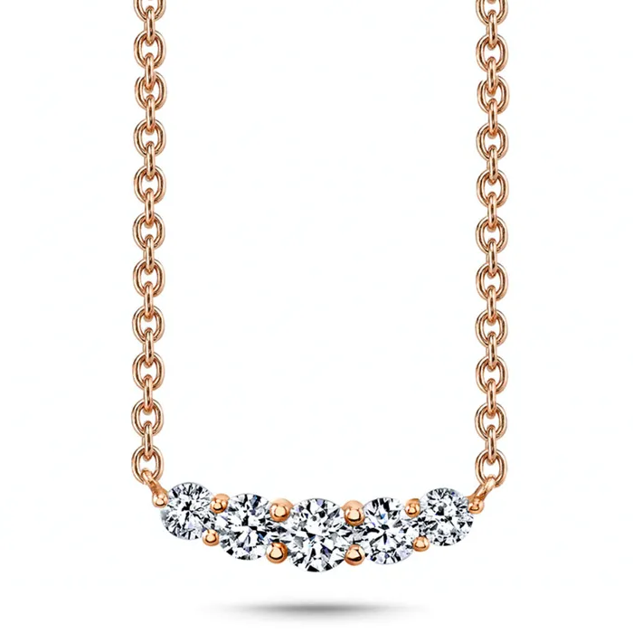 Parade Designs Necklaces Parade 18K Rose Diamond Necklace
