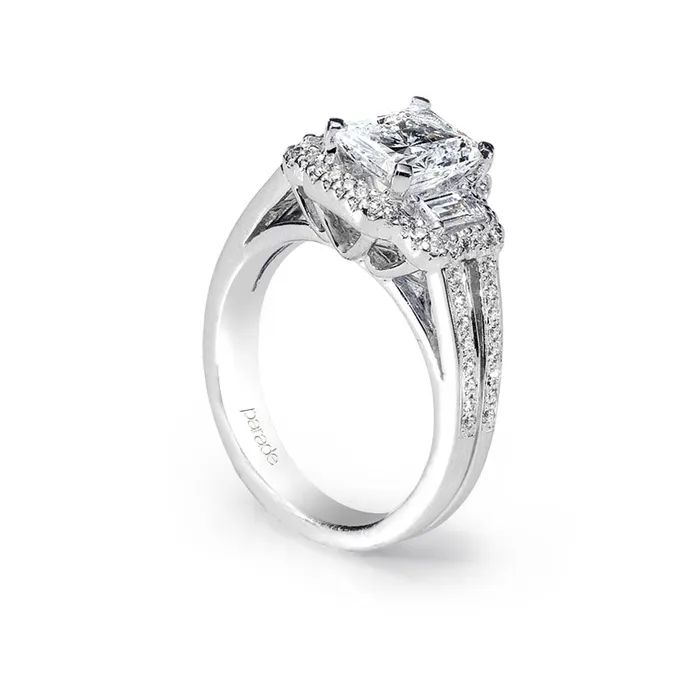 Parade Double Shank Square Diamond Ring345254 Parade Designs Rings