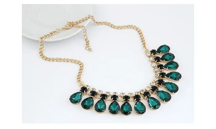 PreStyled Sets Sparkling Selection Gem Statement Gold Plated Necklaces Pendants Choker Necklaces PreStyled Sets Sparkling Selection Gem Statement Gold Plated Necklaces Pendants Choker Necklaces