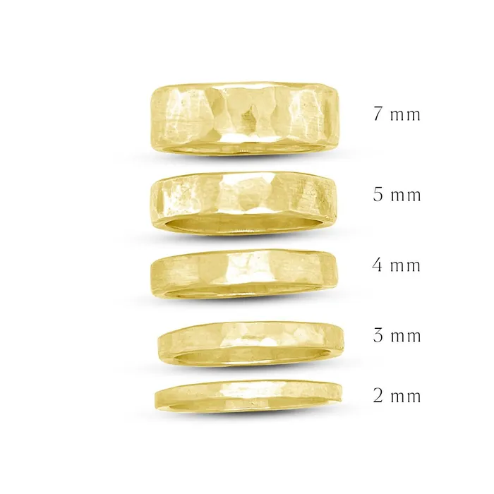 Rings Emily Amey Jewelry Morel Band in 14k White Gold