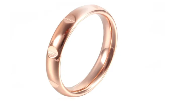 Rings New 3mm Simple Design Stainless Steel Ring sparklingselections