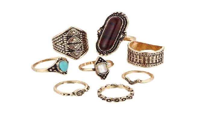 Rings New Arrival 8 Pcs Set Personalized Ring Suit Costume sparklingselections Rings New Arrival 8 Pcs Set Personalized Ring Suit Costume sparklingselections