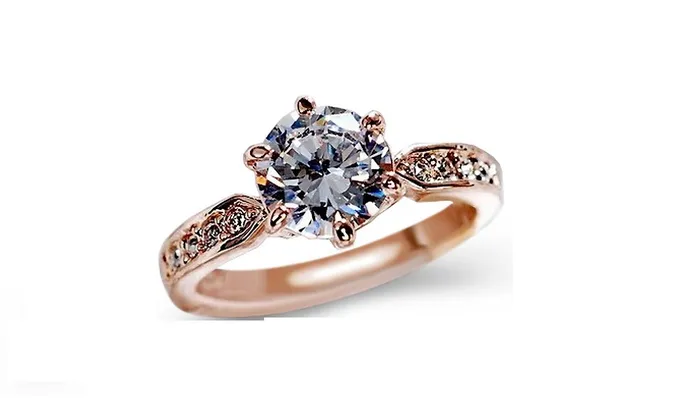 Rose Gold Engagement Rings For Women sparklingselections Rings