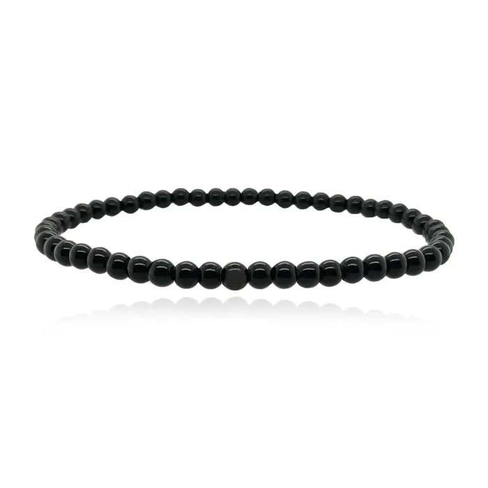 Small Onyx Bead Men Bracelet Alev Collection Bracelets