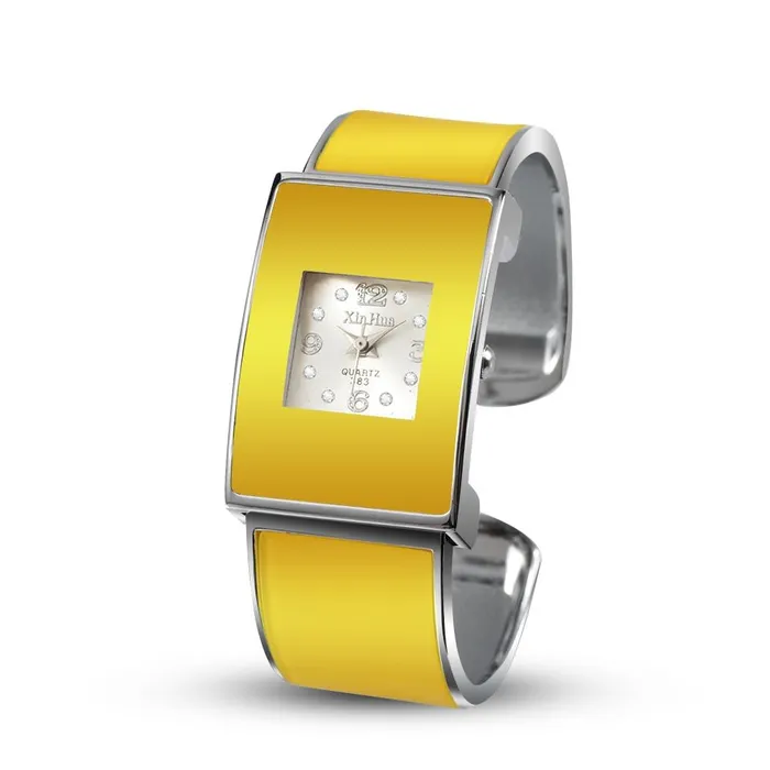 sparklingselections Bracelets New Fashion Luxury Yellow color Bracelet Watch