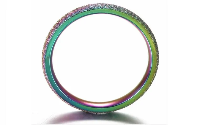 sparklingselections Bracelets Newest Fashion Jewelry Stainless Steel Rainbow Rings sparklingselections Bracelets Newest Fashion Jewelry Stainless Steel Rainbow Rings
