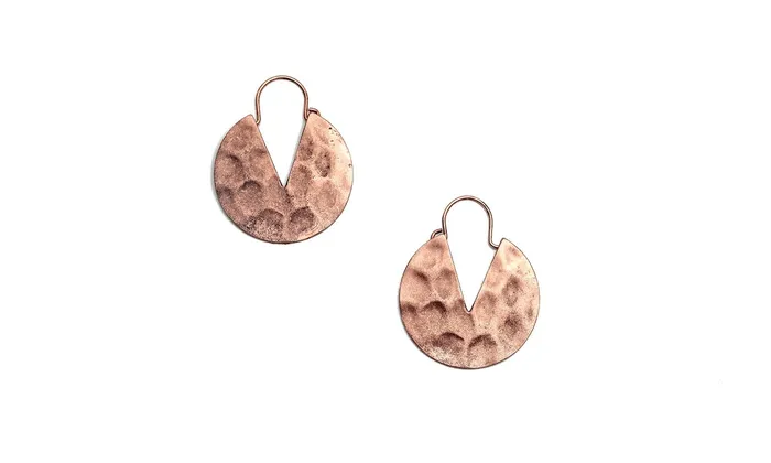 sparklingselections Earrings New Simple Antique Copper Design Drop Earring