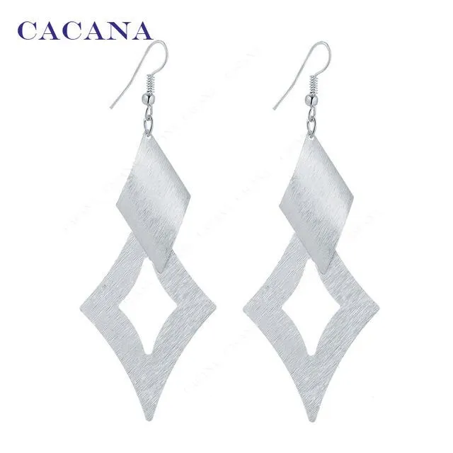 sparklingselections Earrings Star Style Dangle Long Earrings For Women